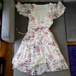 Black Swan, Small, Wrap Dress